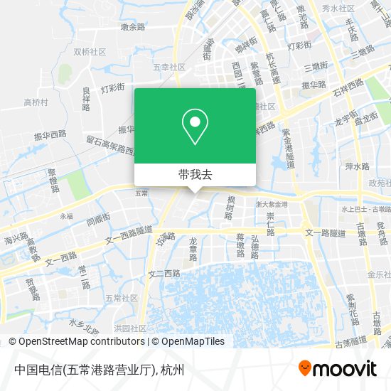 中国电信(五常港路营业厅)地图