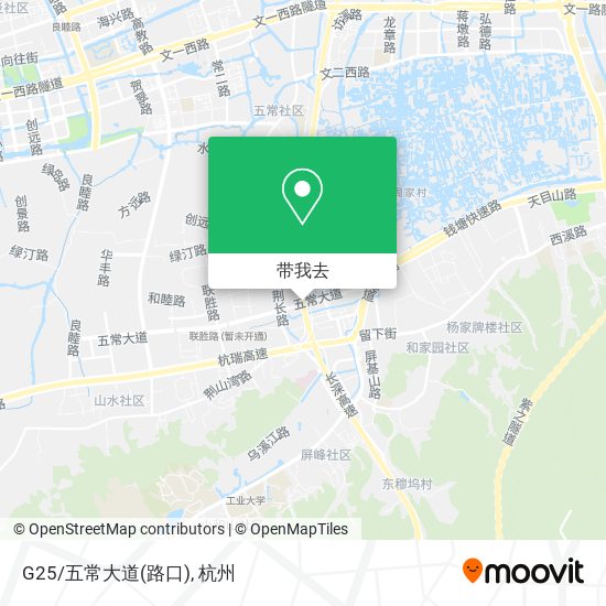 G25/五常大道(路口)地图