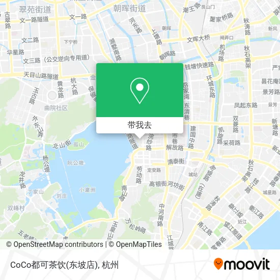 CoCo都可茶饮(东坡店)地图