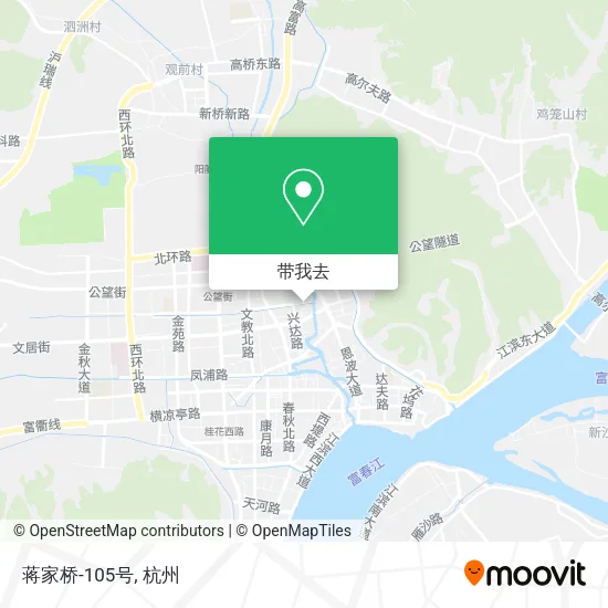 蒋家桥-105号地图