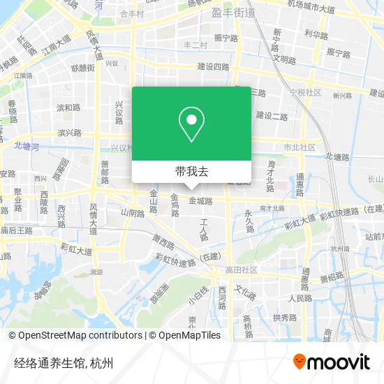经络通养生馆地图