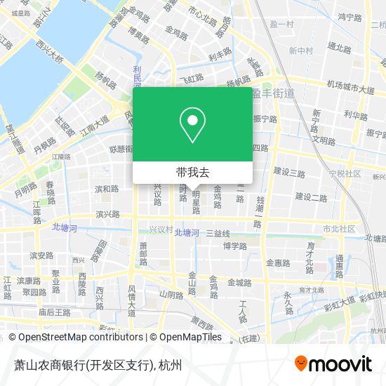 萧山农商银行(开发区支行)地图