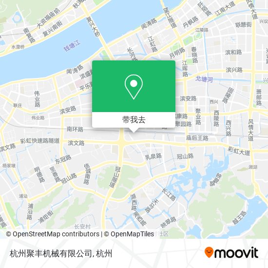 杭州聚丰机械有限公司地图