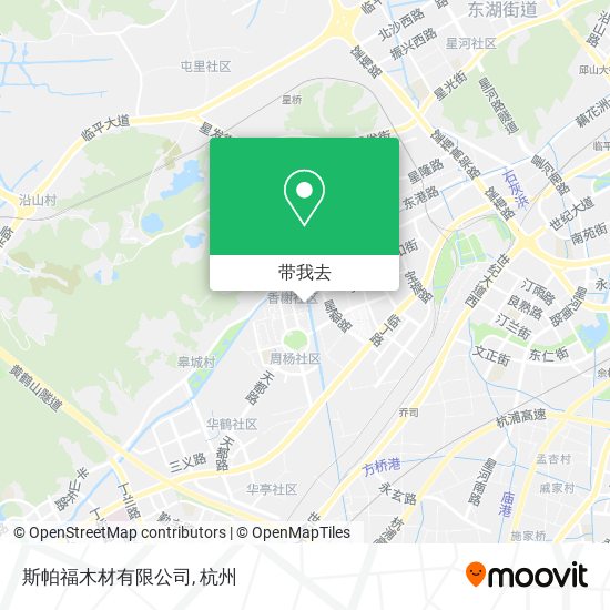 斯帕福木材有限公司地图