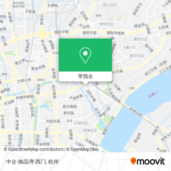 中企·御品湾-西门地图
