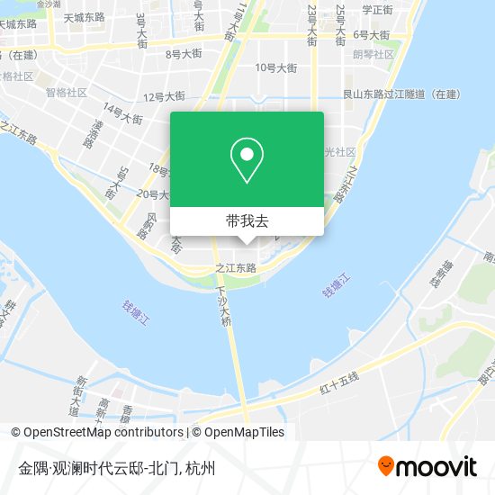 金隅·观澜时代云邸-北门地图