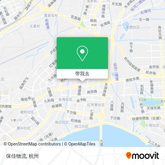 保佳物流地图