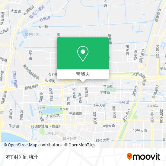 有间拉面地图