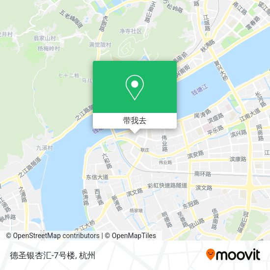 德圣银杏汇-7号楼地图