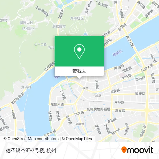 德圣银杏汇-7号楼地图