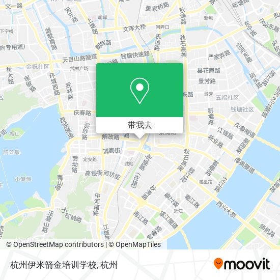 杭州伊米箭金培训学校地图