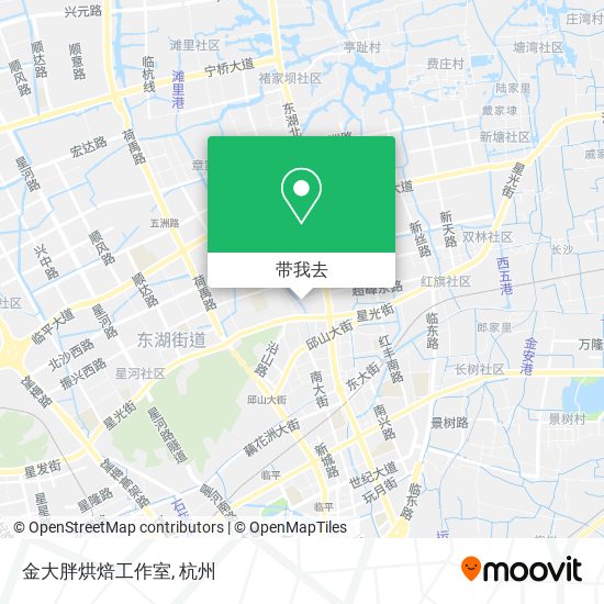 金大胖烘焙工作室地图