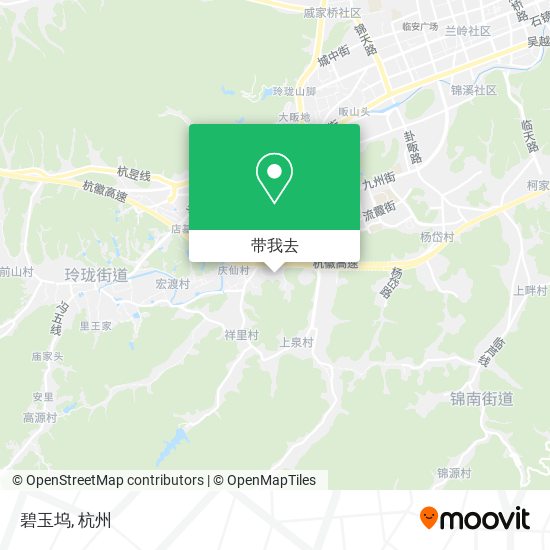 碧玉坞地图