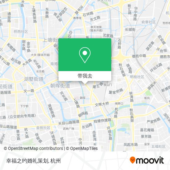 幸福之约婚礼策划地图