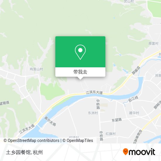 土乡园餐馆地图