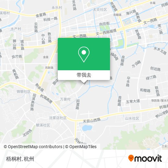 梧桐村地图