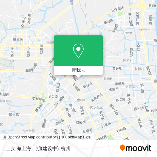 上实·海上海二期(建设中)地图