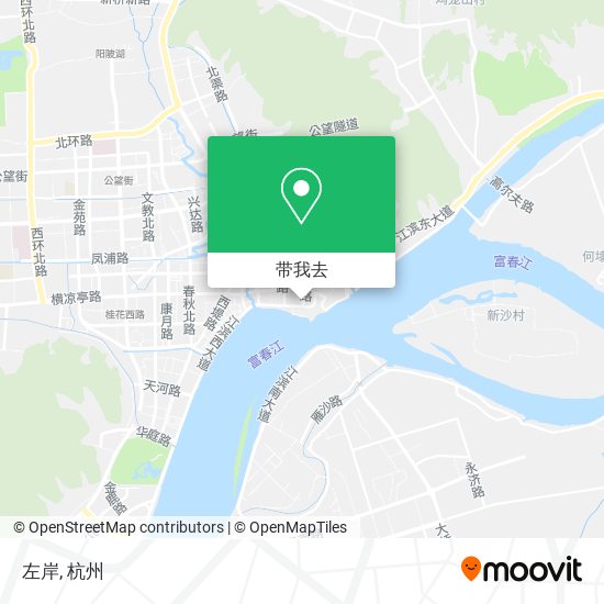 左岸地图