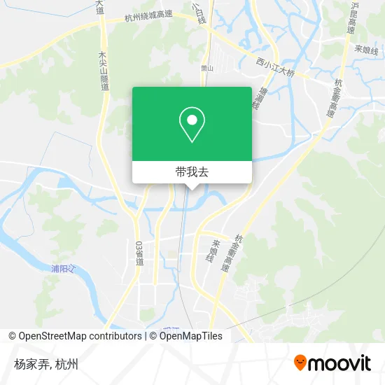 杨家弄地图