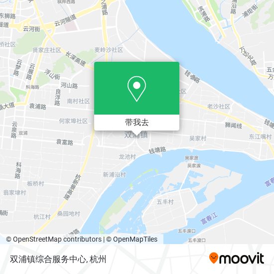 双浦镇综合服务中心地图