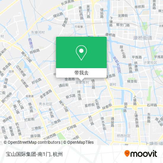 宝山国际集团-南1门地图