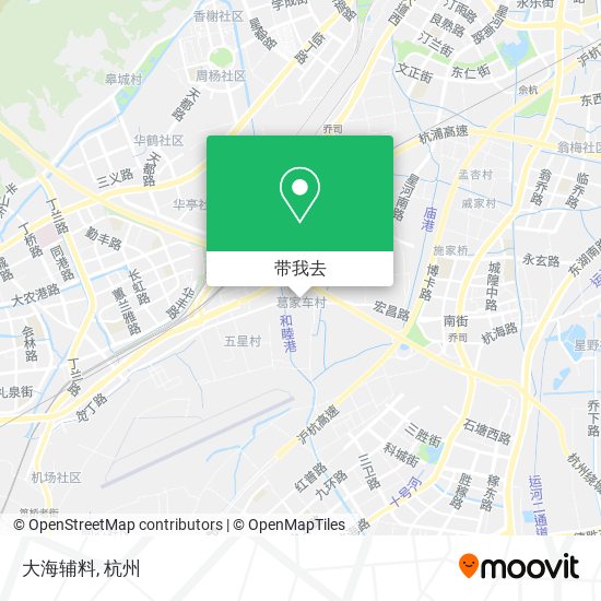 大海辅料地图