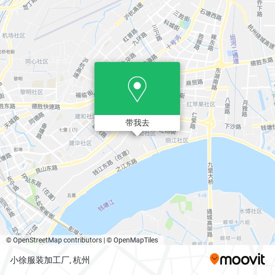 小徐服装加工厂地图