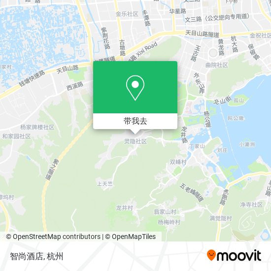 智尚酒店地图