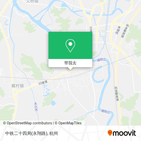 中铁二十四局(永翔路)地图