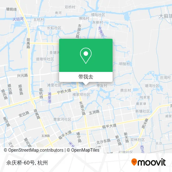余庆桥-60号地图