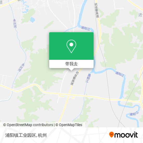 浦阳镇工业园区地图