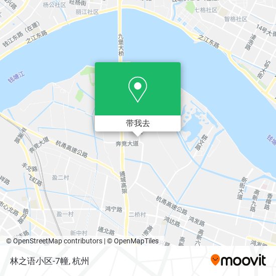 林之语小区-7幢地图