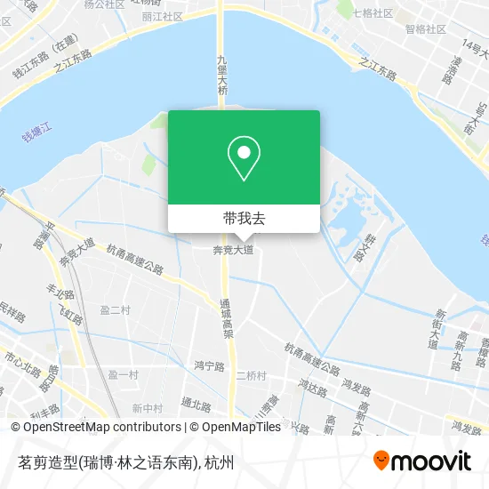 茗剪造型(瑞博·林之语东南)地图