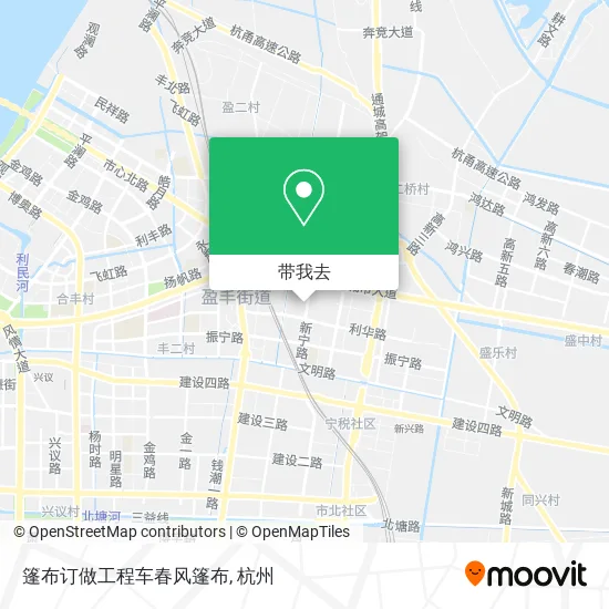 篷布订做工程车春风篷布地图