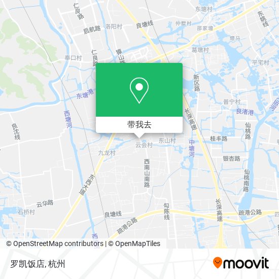 罗凯饭店地图