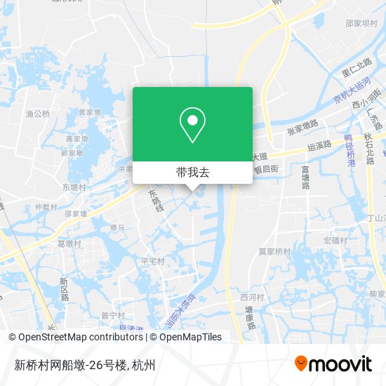 新桥村网船墩-26号楼地图