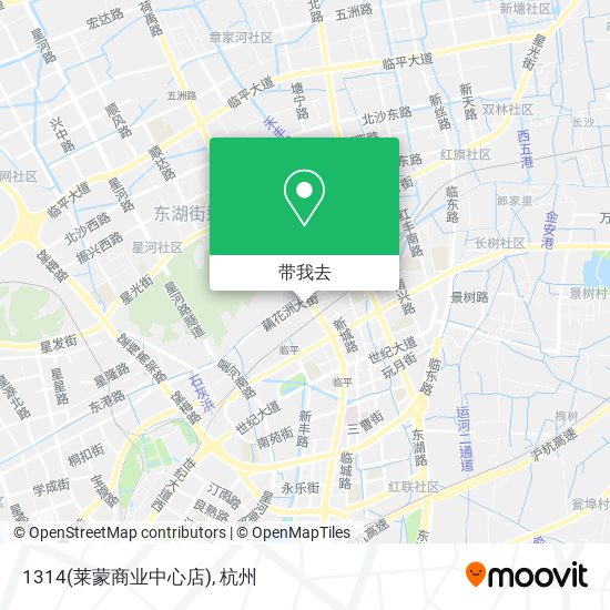 1314(莱蒙商业中心店)地图