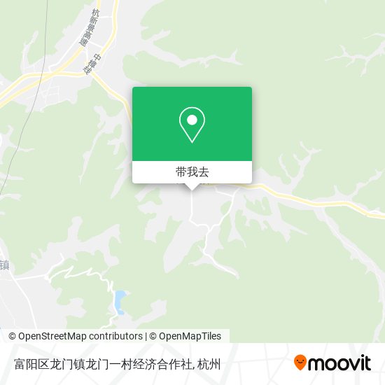 富阳区龙门镇龙门一村经济合作社地图