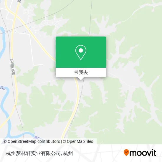 杭州梦林轩实业有限公司地图