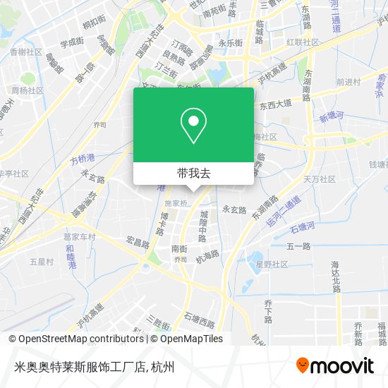 米奥奥特莱斯服饰工厂店地图