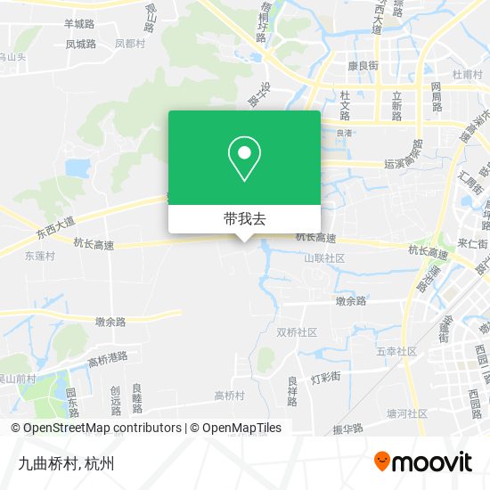 九曲桥村地图