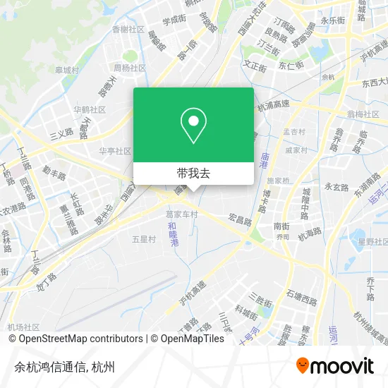 余杭鸿信通信地图