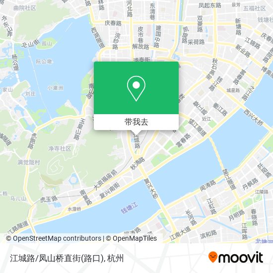江城路/凤山桥直街(路口)地图
