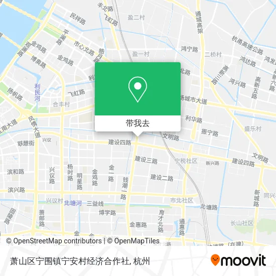 萧山区宁围镇宁安村经济合作社地图
