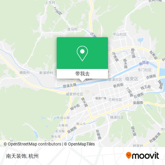 南天装饰地图