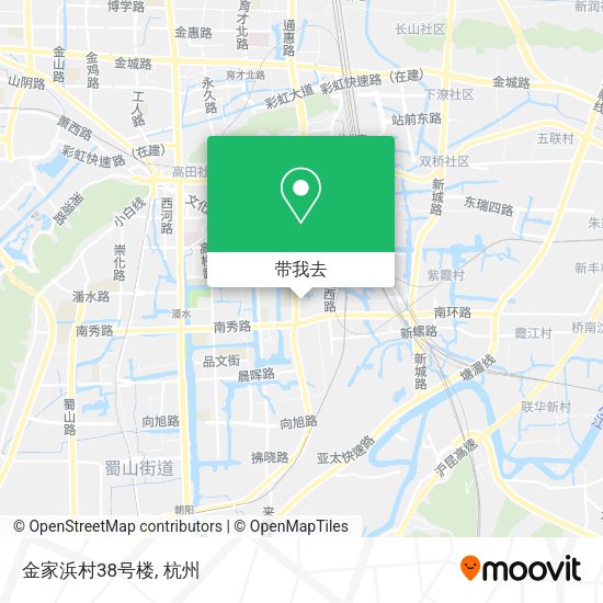 金家浜村38号楼地图