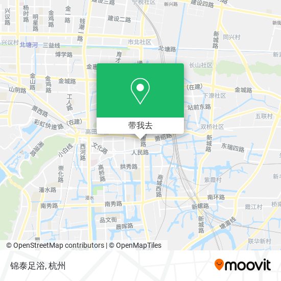 锦泰足浴地图
