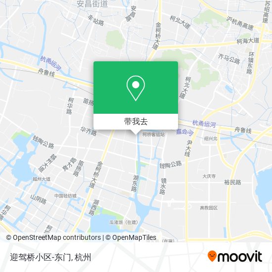 迎驾桥小区-东门地图