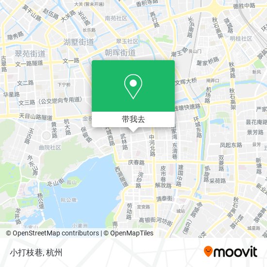 小打枝巷地图