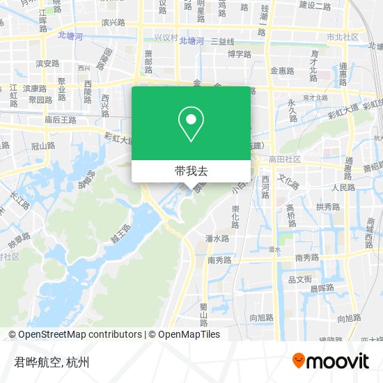 君晔航空地图